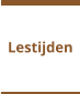 Lestijden